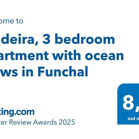 Madeira, 3 Bedroom Apartment With Ocean Views In Funchal Kültér fotó