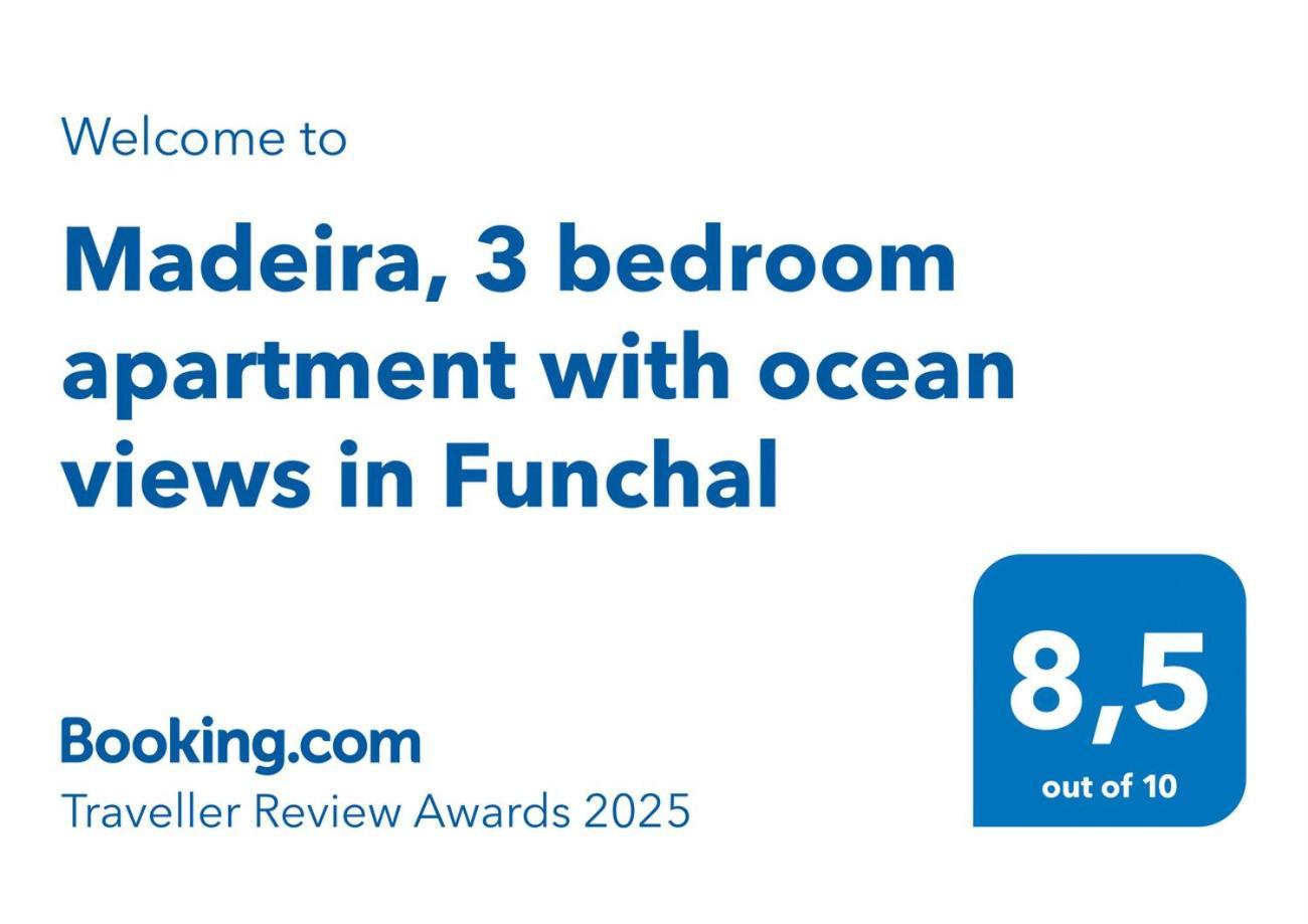 Madeira, 3 Bedroom Apartment With Ocean Views In Funchal Kültér fotó